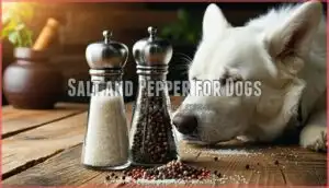 salt and pepper for dogs