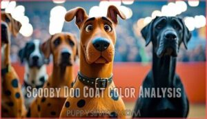 scooby doo coat color analysis