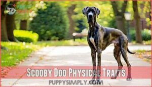 scooby doo physical traits