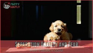 separation anxiety and fear