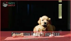 separation anxiety and fear