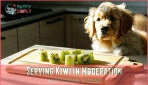 serving kiwi in moderation