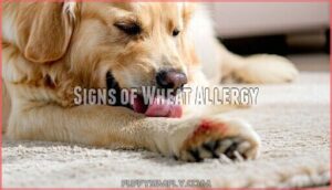 signs of wheat allergy