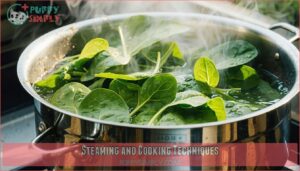 steaming and cooking techniques