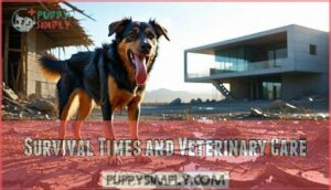 survival times and veterinary care
