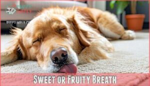sweet or fruity breath