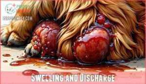 swelling and discharge