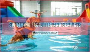 swimming facilities and services