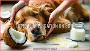 topical application on skin