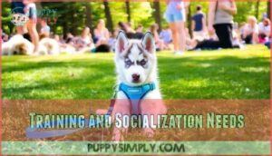 training and socialization needs