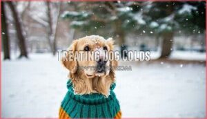treating dog colds