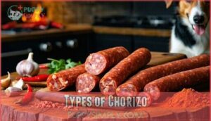 types of chorizo