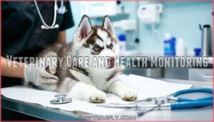 veterinary care and health monitoring