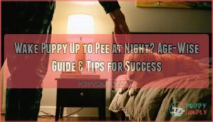 wake puppy up to pee