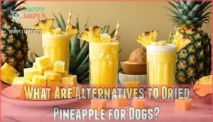 what are alternatives to dried pineapple for dogs