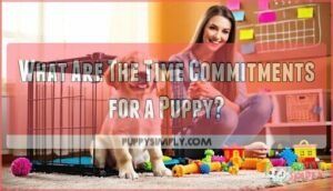 what are the time commitments for a puppy