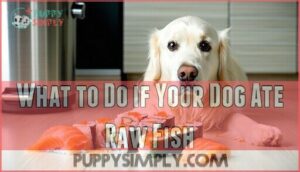 what to do if your dog ate raw fish