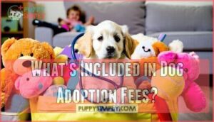 what's included in dog adoption fees