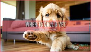when to call a vet