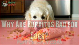 why are burritos bad for dogs