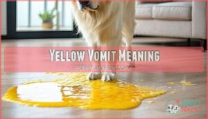 yellow vomit meaning