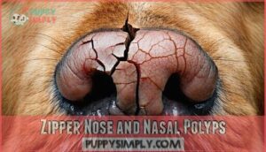 zipper nose and nasal polyps