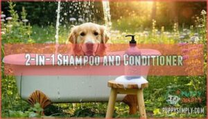 2-in-1 shampoo and conditioner