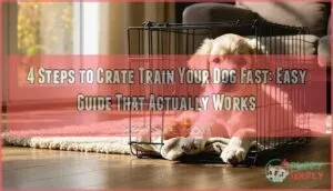 4 steps to crate train your dog