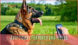 additional features and modes