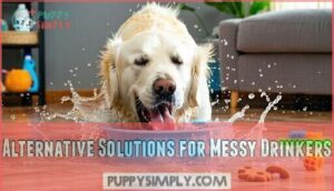 alternative solutions for messy drinkers