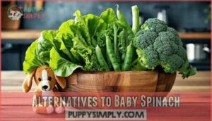 alternatives to baby spinach
