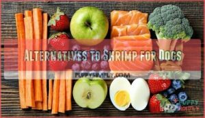 alternatives to shrimp for dogs