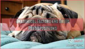 anatomical factors and breed predispositions