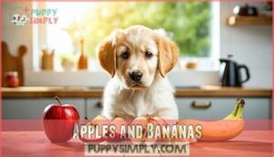 apples and bananas