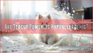 are teacup pomskies hypoallergenic