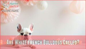 are white french bulldogs called