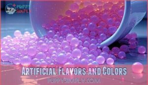 artificial flavors and colors