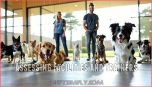 assessing facilities and trainers