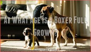at what age is a boxer full grown