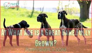 at what age is a great dane fully grown
