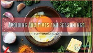 avoiding additives and seasonings