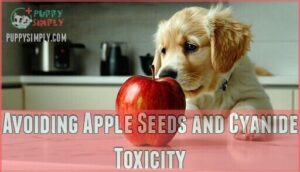avoiding apple seeds and cyanide toxicity