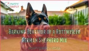 barking behavior of a rottweiler german shepherd mix barking behavior of a rottweiler german shepherd mix