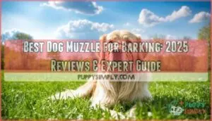 best dog muzzle for barking