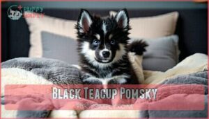 black teacup pomsky