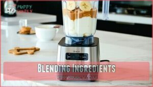 blending ingredients