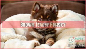 brown teacup pomsky