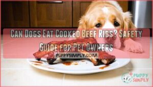 can dogs eat cooked beef ribs