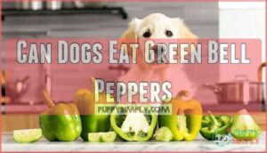 can dogs eat green bell peppers