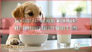 can dogs eat oatmeal with milk